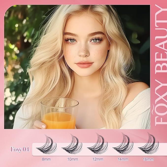 Lash Clusters - Lash Clusters Kit Mix Manga Lases 360pcs Eyelash Clusters Spiky Lases Clusters DIY at Home No Glue Included-Velvo Beauty