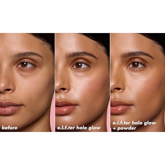e.l.f. Halo Glow Powder Filter, Ultra-fine Finishing Powder, Smooths The Look of Pores & Fine Lines, Creates A Soft-Focus Glow, Vegan & Cruelty-Free, Medium Warm-Velvo Beauty