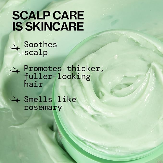 Pacifica Scalp Smoothie Hydrating Scalp Treatment & Leave-On Hair Mask, Cooling Relief for Dry, Flaky, Itchy Scalp & Thinning Hair, Vegan & Cruelty-Free, 6 fl oz-Velvo Beauty