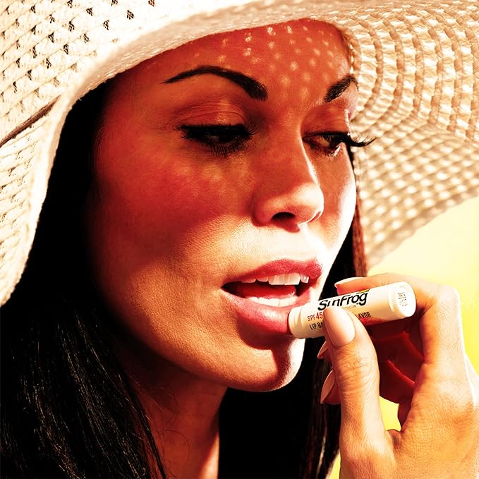 Royal SunFrog | 2-Pack Tropical Lip Balm with SPF 45 Sun Protection | Protects, Soothes, and Moisturizes with Vitamin E and Sunscreen (0.15oz/4.25g Per Stick)-Velvo Beauty