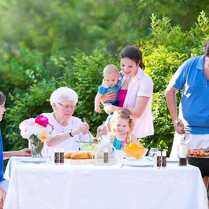 Demissle 50 Pcs Baby Shower Lip Balm Gift Set with 100 Pcs Organza Bags Baby Shower Party Favor for Guest Thank You Tag Rope Baby Shower Party Decoration Gender Reveal Souvenirs (Bbq)-Velvo Beauty