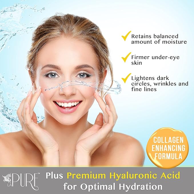 24K Gold Eye Treatment Masks - Under Eye Patches, Under Eye Bags Treatment, Eye Mask for Puffy Eyes, Anti-Wrinkle, Dark Circles, Gel Pads 15 Pairs-Velvo Beauty