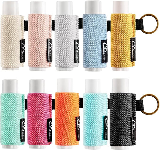 WK IEASON Lip Balm Holder Keychain Bulk Chapstick Holder Key chain-Velvo Beauty