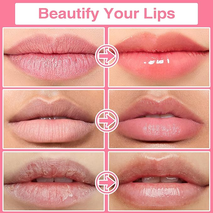 Lip Balm Honey Pot, Honey & Strawberry Lip Mask Propolis Moisturizing Lip Balm with Stick, Hydrating & Prevent Dry and Cracked Lip(2 Pcs)-Velvo Beauty