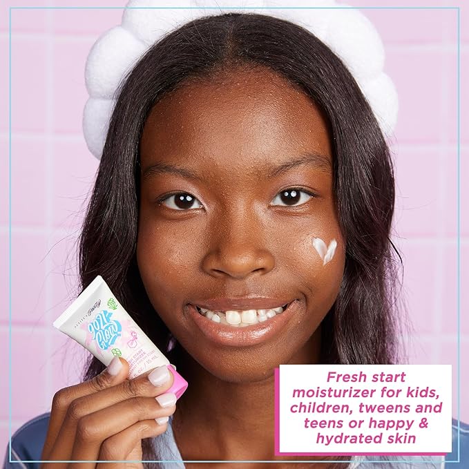 Petite ’N Pretty Sporty Set for Kids, Teens and Tweens - Skin Care Kit of Cleanser,Moisturizer, 50 pcs of Oil Blotting Sheets, and Natural Deodorant - Travel Essentials for Fresh & Glowing Skin-Velvo Beauty