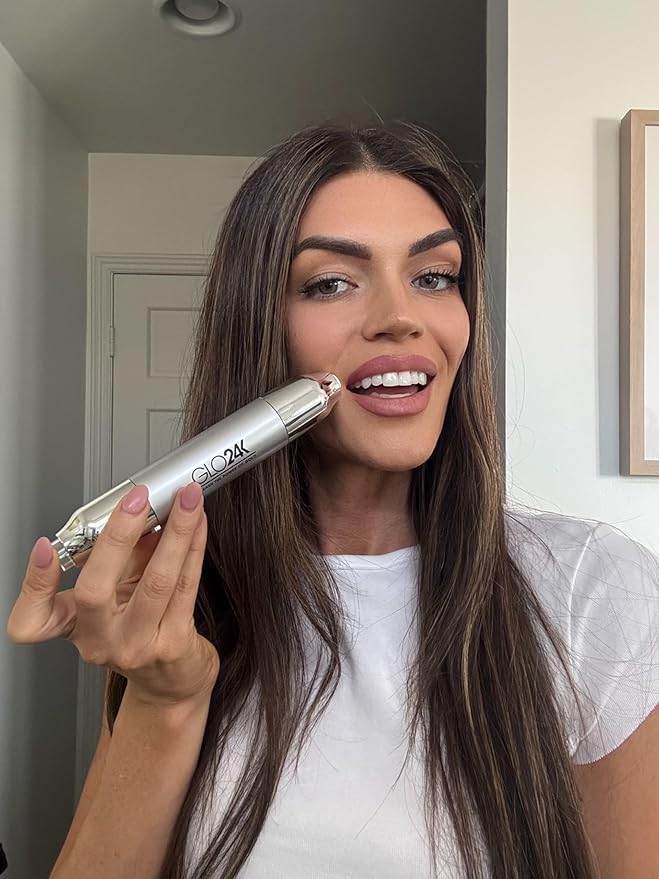 GLO24K Instant Wrinkle Filler for Face, XL Lifting Cream for Eye and Face, Lift and Tightening Non-Invasive with Hyaluronic Acid, 24k Gold, Peptides and Vitamins for Youthful Appearance, 1.2 fl oz-Velvo Beauty