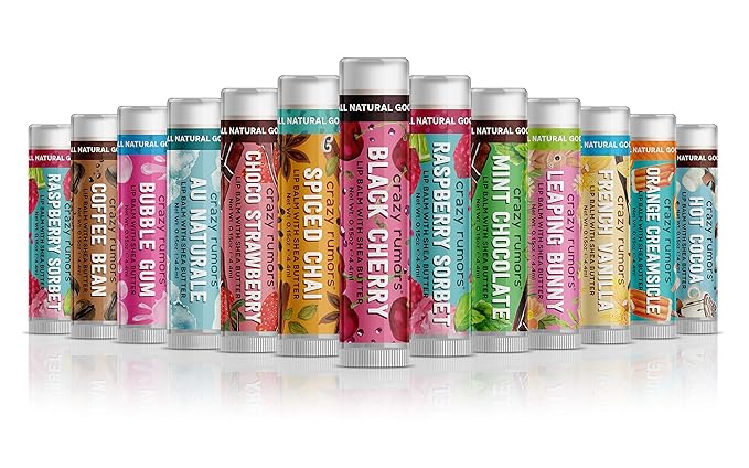 Crazy Rumors Brew Lip Balm Tube 0.15 oz, Orange Bergamot-Velvo Beauty