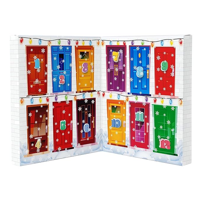 Hempz Twelve Days of Hydration Skin Care Gift Set (12-pack) - Candy Cane Moisturizer & Lip Balm, Vanilla Moisturizer, Pineapple & Melon, Original, & Triple Moisture Shampoo, Conditioner & Moisturizer-Velvo Beauty