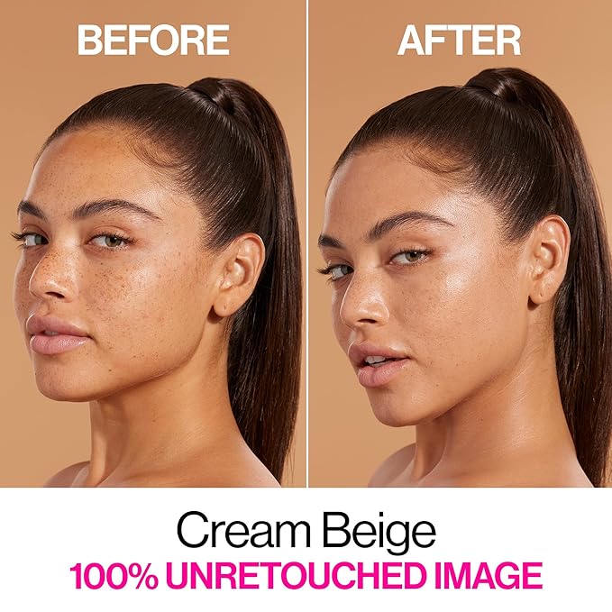 wet n wild Bare Focus Skin Tint, 5% Niacinamide Enriched, Buildable Sheer Lightweight Coverage, Natural Radiant Finish, Hyaluronic & Vitamin Hydration Boost, Cruelty-Free & Vegan - Cream Beige-Velvo Beauty