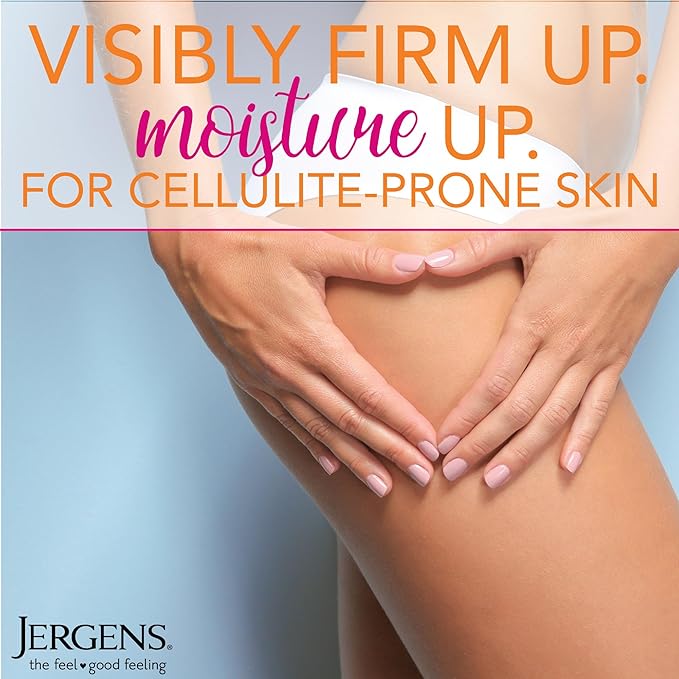 Jergens Skin Firming Body Lotion for Dry to Extra Dry Skin, Skin Tightening Cream with Collagen and Elastin, Dermatologist Tested, Hydralucence Blend Formula, 16.8 Oz, Pack of 3-Velvo Beauty