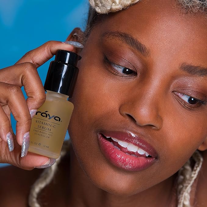 RAYA Advanced Anti-Aging Face Serum | Radiance-Boosting, Lightening Serum for All Skin Types | Vitamin C Skincare for Discoloration Correction & Complexion Improvement-Velvo Beauty