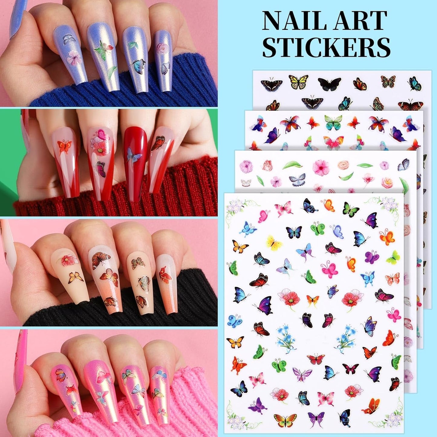 Teenitor Nail Art Tools, Nail Art Brushes Set, Dotting Tools，Nail Stickers, Nail Rhinestones For Nail Art-Velvo Beauty