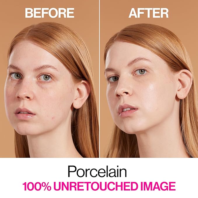 wet n wild Bare Focus Skin Tint, 5% Niacinamide Enriched, Buildable Sheer Lightweight Coverage, Natural Radiant Finish, Hyaluronic & Vitamin Hydration Boost, Cruelty-Free & Vegan - Porcelain-Velvo Beauty