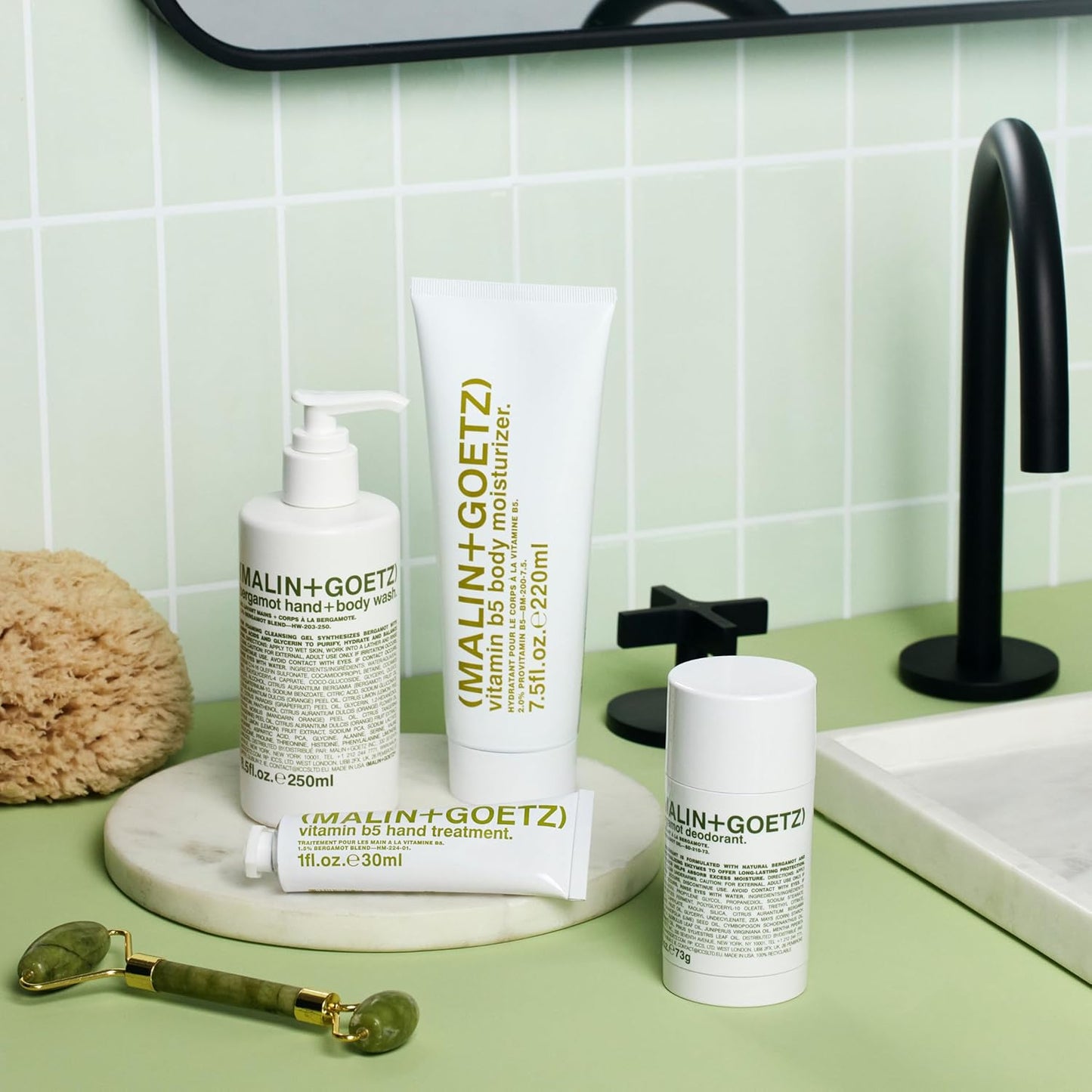 MALIN+GOETZ Women's Bergamot Hand + Body Wash, Clear, 8.45 Fl Oz (Pack of 1)-Velvo Beauty