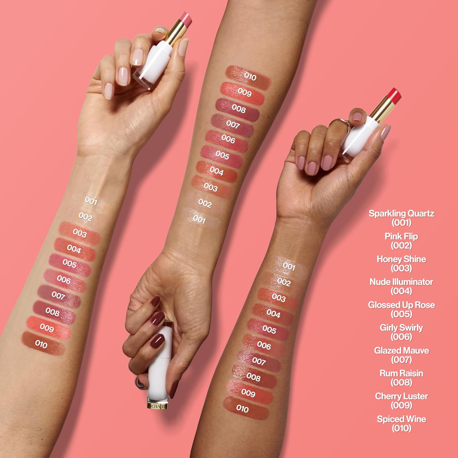 REVLON Super Lustrous Glass Shine Balm, Hydrating Tinted Lipstick, Sheer, Glossy Shiny Finish, 002 Pink Flip, 0.11 oz-Velvo Beauty