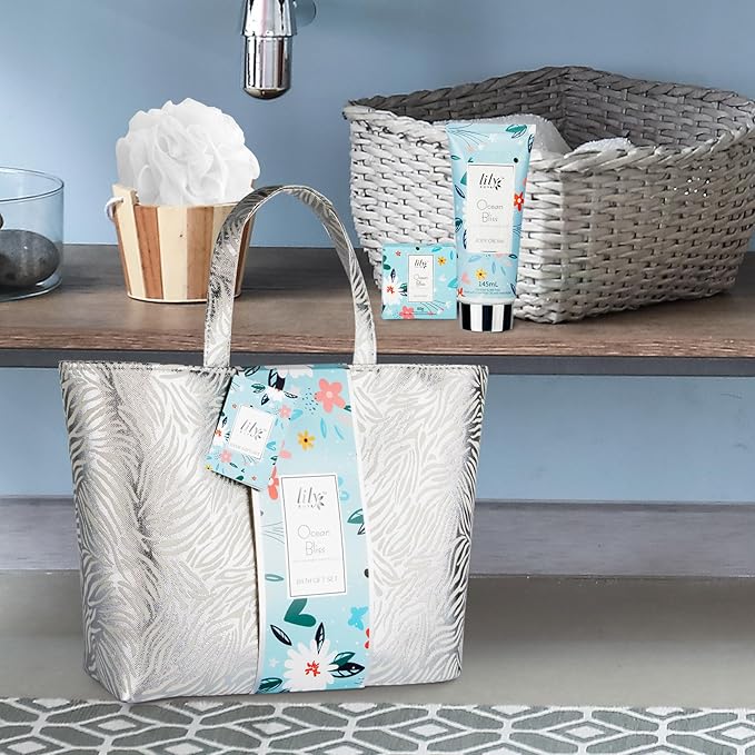 Mothers Day Gifts for Mom XXXL Relaxing Perfumes Spa Gift Set Luxury Bath & Body Gift Set with Shower Gel | Christmas, Birthday, Pampering Gifts for Her, Wife Self Care Bridal Shower Pamper Kit-Velvo Beauty