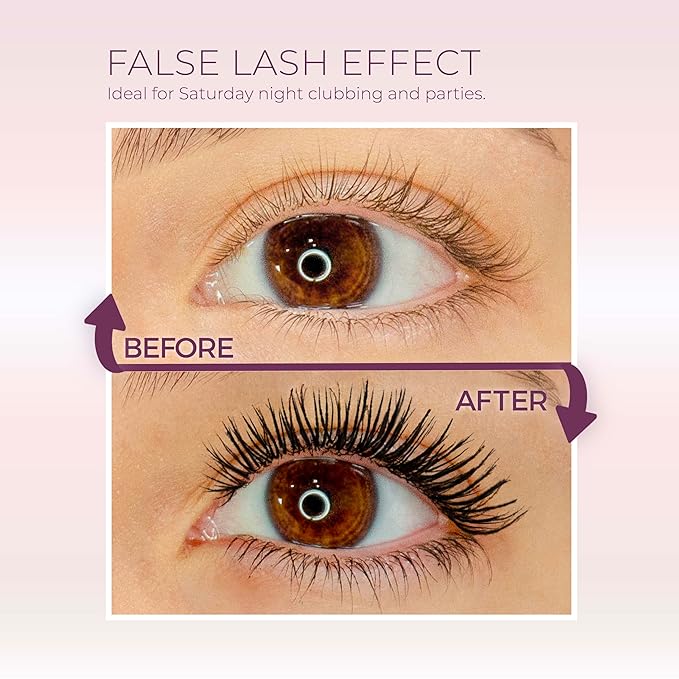 Blinc UltraVolume Tubing Mascara, Volumizing, Lengthening and Curling Mascara, Ultra-Longwearing Washable, Clean, Vegan and Cruelty-Free, 9mL / 0.30 Fl Oz (Dark Brown)-Velvo Beauty