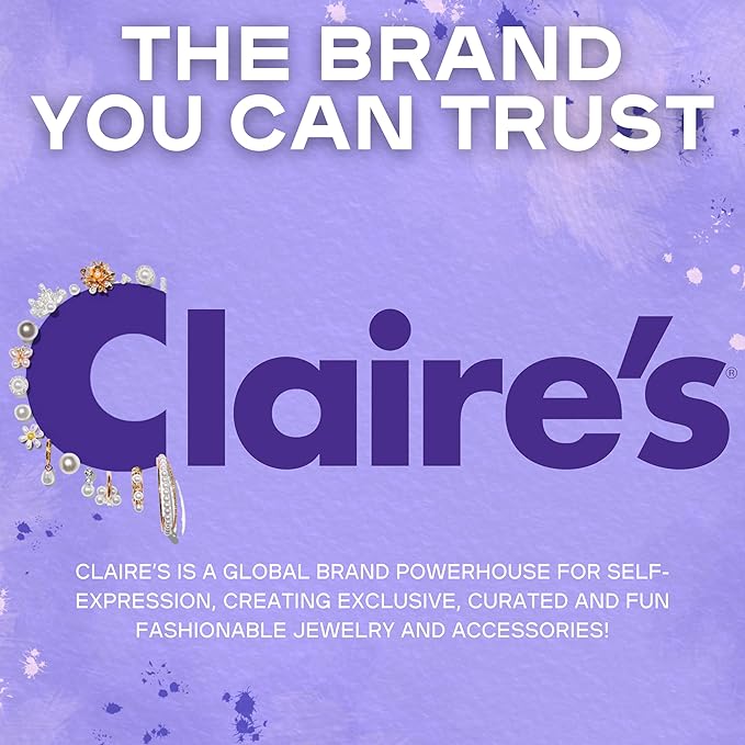 Claire's Makeup Kits –Butterfly Purse Makeup Kit - Eyeshadow and Lip Kit for Girls - Perfect for Young Girls!-Velvo Beauty