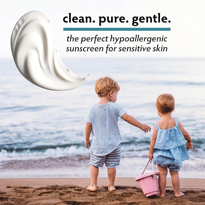 YAYA ORGANICS Baby + Kids Mineral Sunscreen Lotion, SPF 50, Reef-Friendly, Non-Nano Zinc Oxide, Water-Resistant, Hypoallergenic, Pure + Gentle for delicate skin, 8 oz-Velvo Beauty