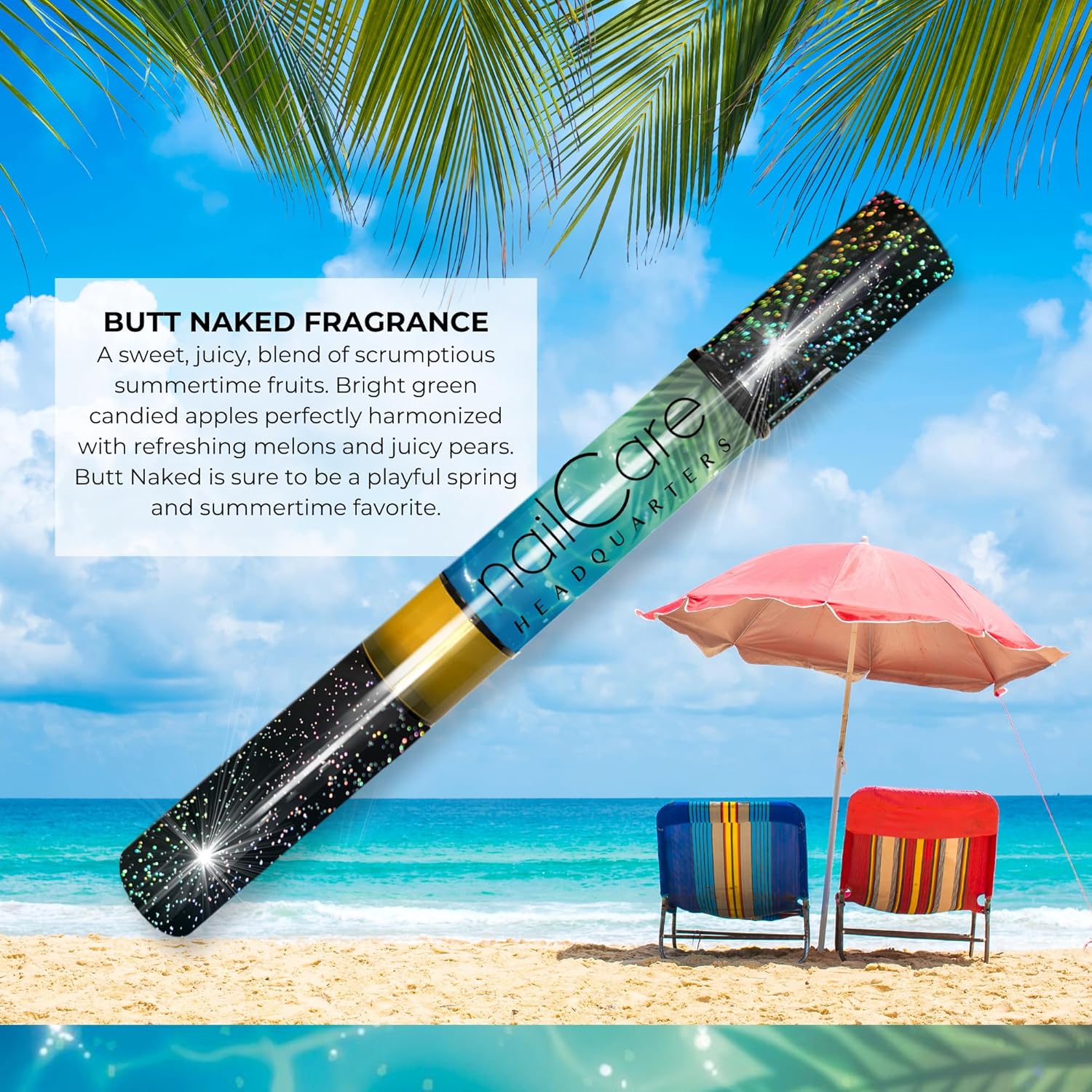 Cuticle Oil Pen for Nails - Nail Strengthener & Growth Serum for Damaged Nails, Hangnails w/Jojoba cuticle oil—Butt Naked Fragrance-Velvo Beauty