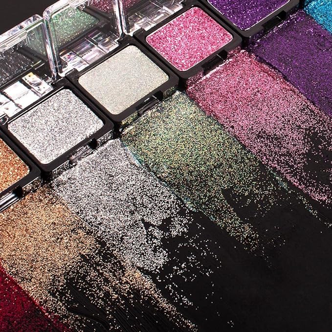 wet n wild Color Icon Eyeshadow Glitter - Ultra-Pigmented, Vitamin E Infused for a Silky-Smooth Moisturizing Application, Cruelty-Free & Vegan - Groupie-Velvo Beauty