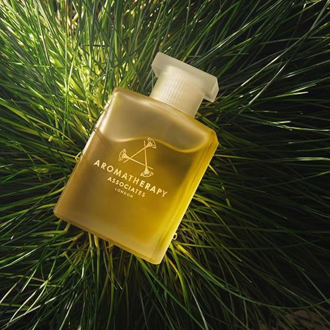 Aromatherapy Associates Forest Therapy Bath and Shower Oil, Natural Body Oil to Restore Mind, Body and Spirit, Hydrating, Made with 3 Essential Oils (1.85 oz)-Velvo Beauty