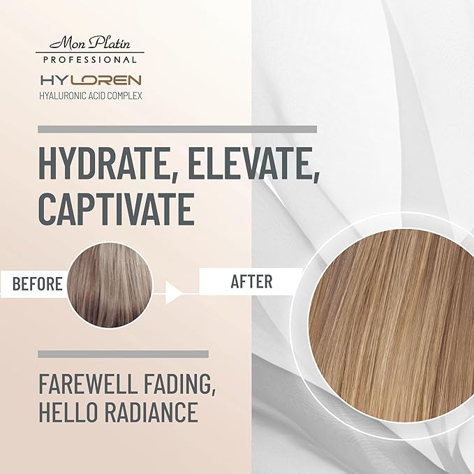 Mon Platin Professional HY LOREN Conditioner, 500ml, Sulfate Free, Unisex-Velvo Beauty