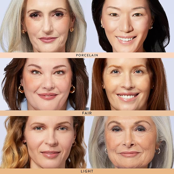 LAURA GELLER NEW YORK Award-Winning Baked Balance-n-Brighten Color Correcting Powder Foundation - Light - Buildable Light to Medium Coverage - Demi-Matte Natural Finish-Velvo Beauty