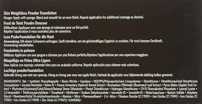 Bobbi Brown Skin Weightless Powder Foundation, No. 3.5 Warm Beige, 0.38 Ounce-Velvo Beauty