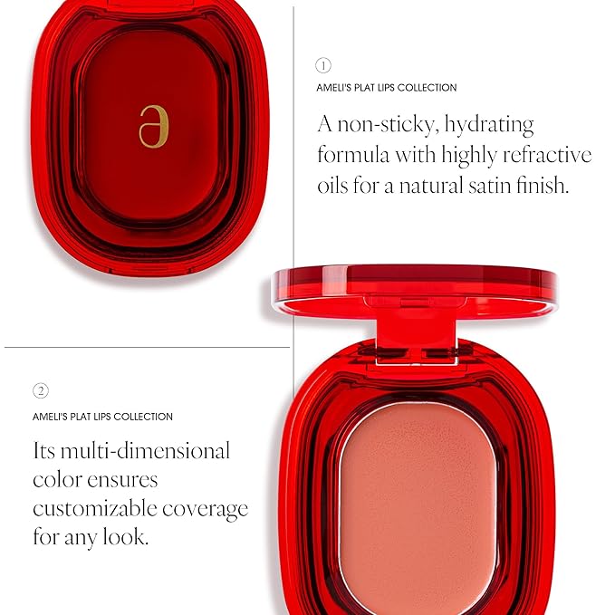 PLAT LIPS 903 NUDE BEIGE, Lip & Cheek, Lightweight, Naturally Dewy+ Glowy Finish, Blendable & Buildable Formula (1.2g, 0.003 oz.)-Velvo Beauty