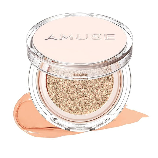 Skin Tune Vegan Cover Cushion Foundation 02 NUDE TUNE | Nude Peach |dewy, glow, long-lasting, double coverage, clean beauty, lightweight, natural look, foundation for sensitive skin, hydrating cushion-Velvo Beauty