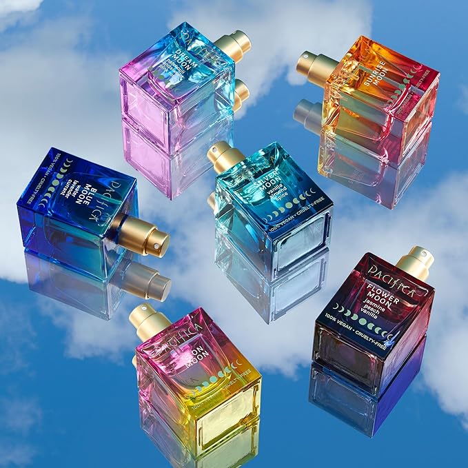 Pacifica Beauty Neon Moon Spray Perfume - Energetic Sandalwood Jasmine Smoky Cardamon - Clean Vegan Eau de Toilette, 1 fl oz-Velvo Beauty