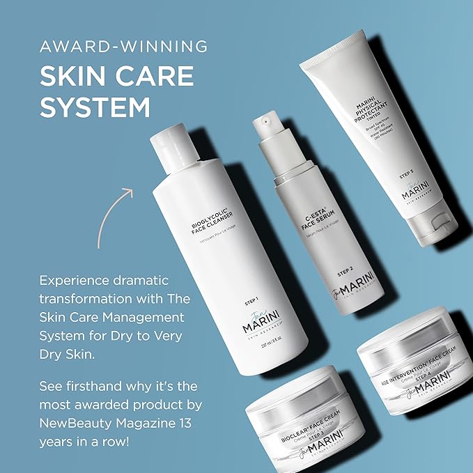 Jan Marini Skin Research Skin Care Management System - With Marini Physical Protectant Tinted SPF 45 - Dry/Very Dry Skin-Velvo Beauty