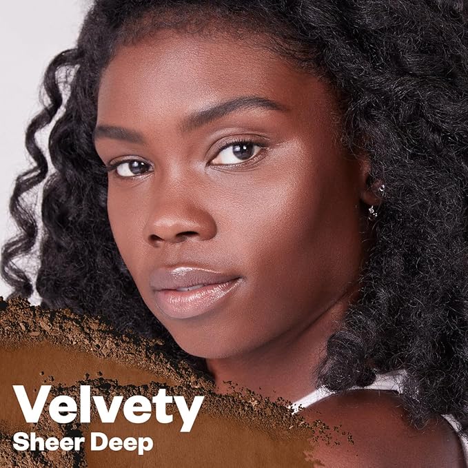 Kosas Cloud Set Face Setting Powder | Smoothing Shine Control, Soft, Sheer Setting Translucent Makeup Finish, Portable & Long-Lasting (Sheer Deep)-Velvo Beauty