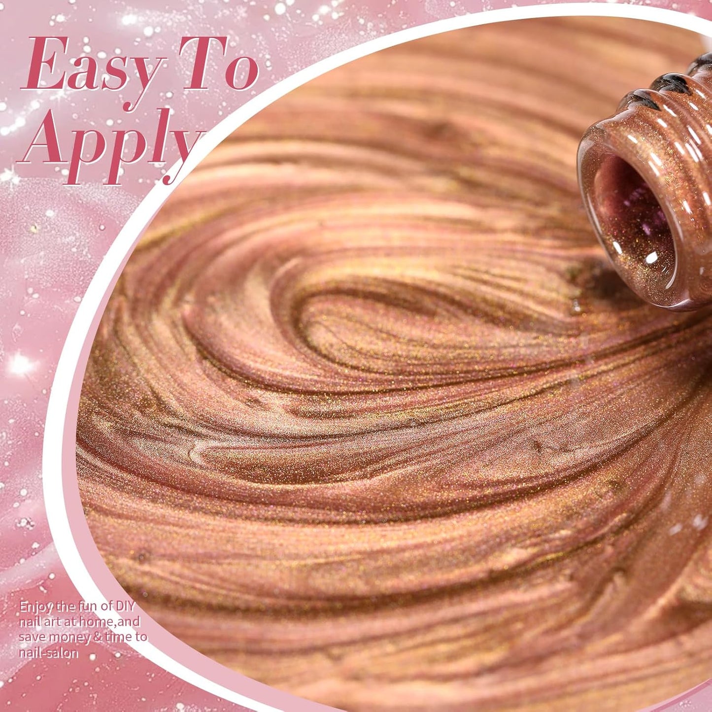 BORN PRETTY Cat Magnetic Eye Gel Nail Polish,Violet haze Jelly Glass Magnetic Gel Polish,Glitter Soak Off Nail Art Salon Manicure Home Gift 15ml-Velvo Beauty