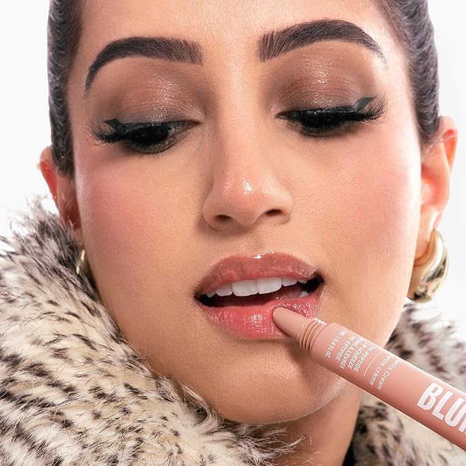 Blume Superbalm Duo - Tri-Peptide Vanilla Lip Balm (0.4 Fl Oz) + Tri-Peptide Toffee Soft Brown Tinted Lip Balm (0.4 Fl Oz) - Deep Hydration & Lip Plumping Set-Velvo Beauty