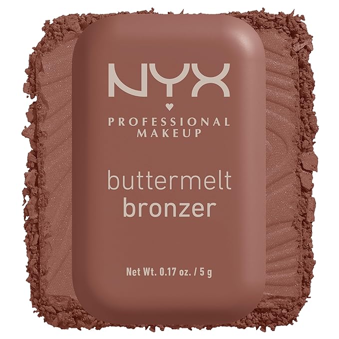 NYX PROFESSIONAL MAKEUP Matte Buttermelt Bronzer, Longwear Face Makeup with Up to 12 Hours of Wear, Vegan Formula - Butta Off-Velvo Beauty