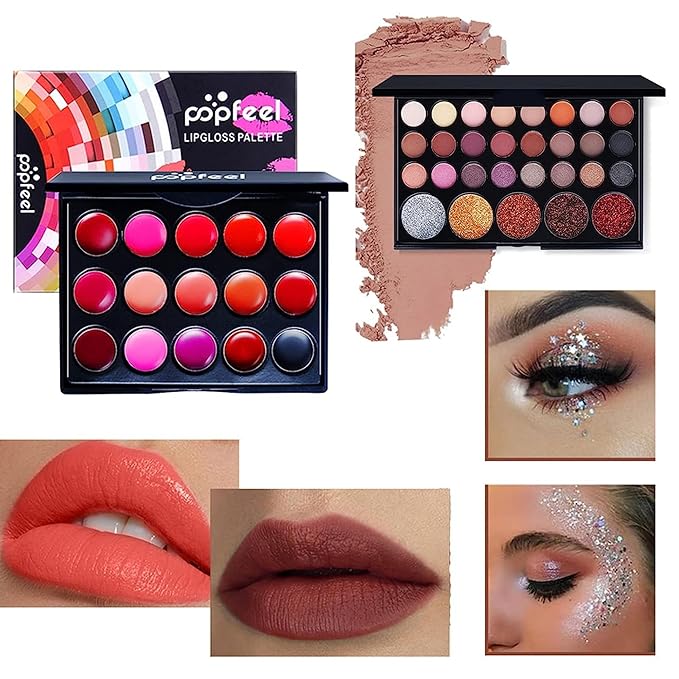 MAEPEOR All In One Makeup Kit 27PCS Makeup Kit for Women Full Kit Multi-Purpose Makeup Set for Beginners or Pros (KIT004)-Velvo Beauty