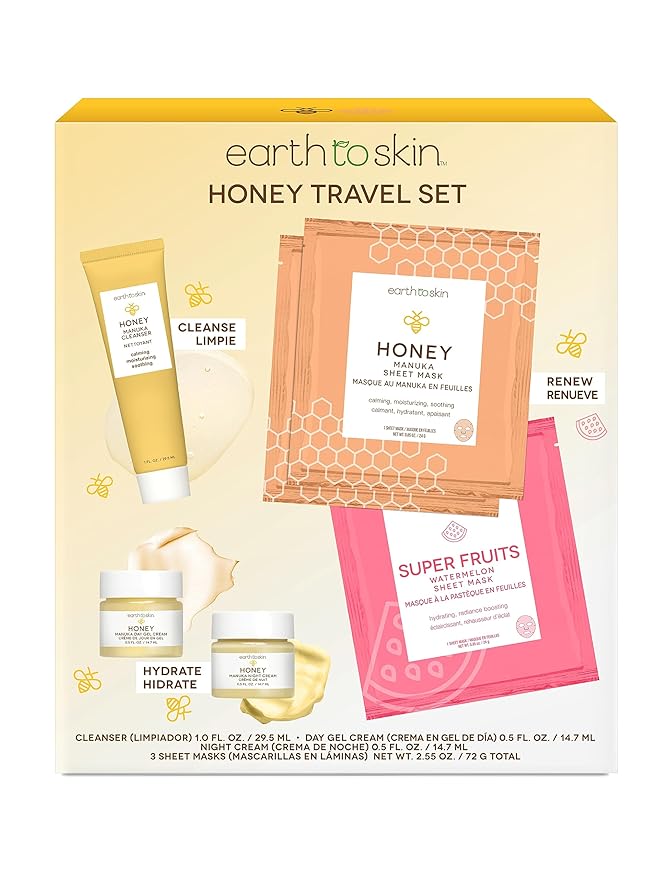 Earth To Skin Honey Travel Set-Velvo Beauty