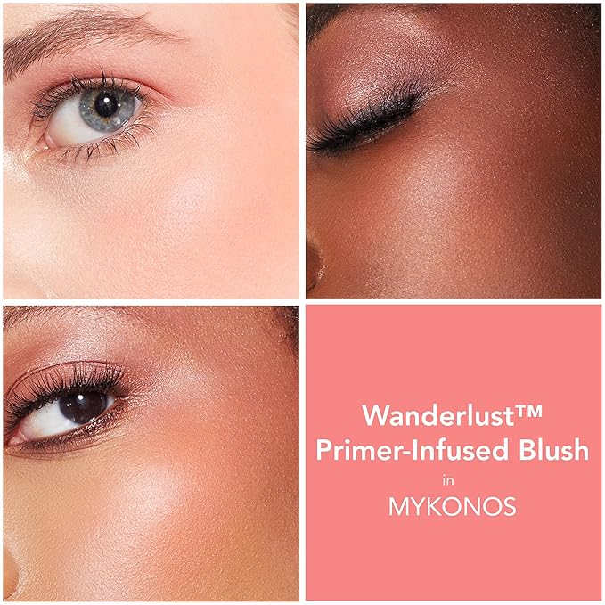 BUXOM Wanderlust Primer Infused Blush, Mykonos-Velvo Beauty