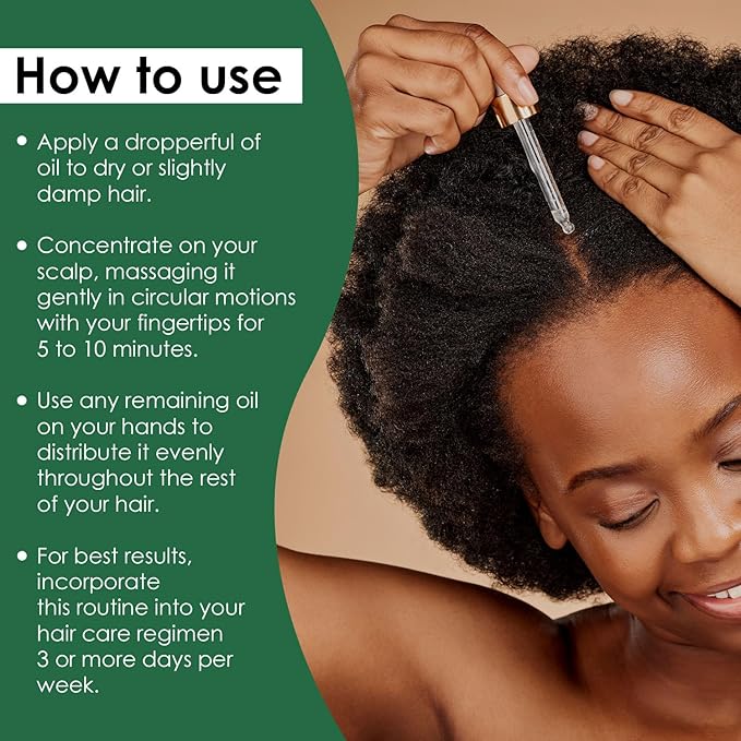 Seddy Hair Growth & Strengthening Oil with Caffeine, Rosemary, Castor, Biotin, Peppermint, Argan & Jojoba Oils - 1.7 Fl. Oz (Pack of 1)-Velvo Beauty