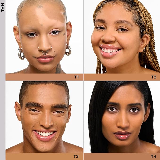 COVER FX Pressed Mineral Foundation - Shade T1 - Weightless Powder Foundation - Buildable Light to Full Coverage - Matte Finish - All Skin Types-Velvo Beauty