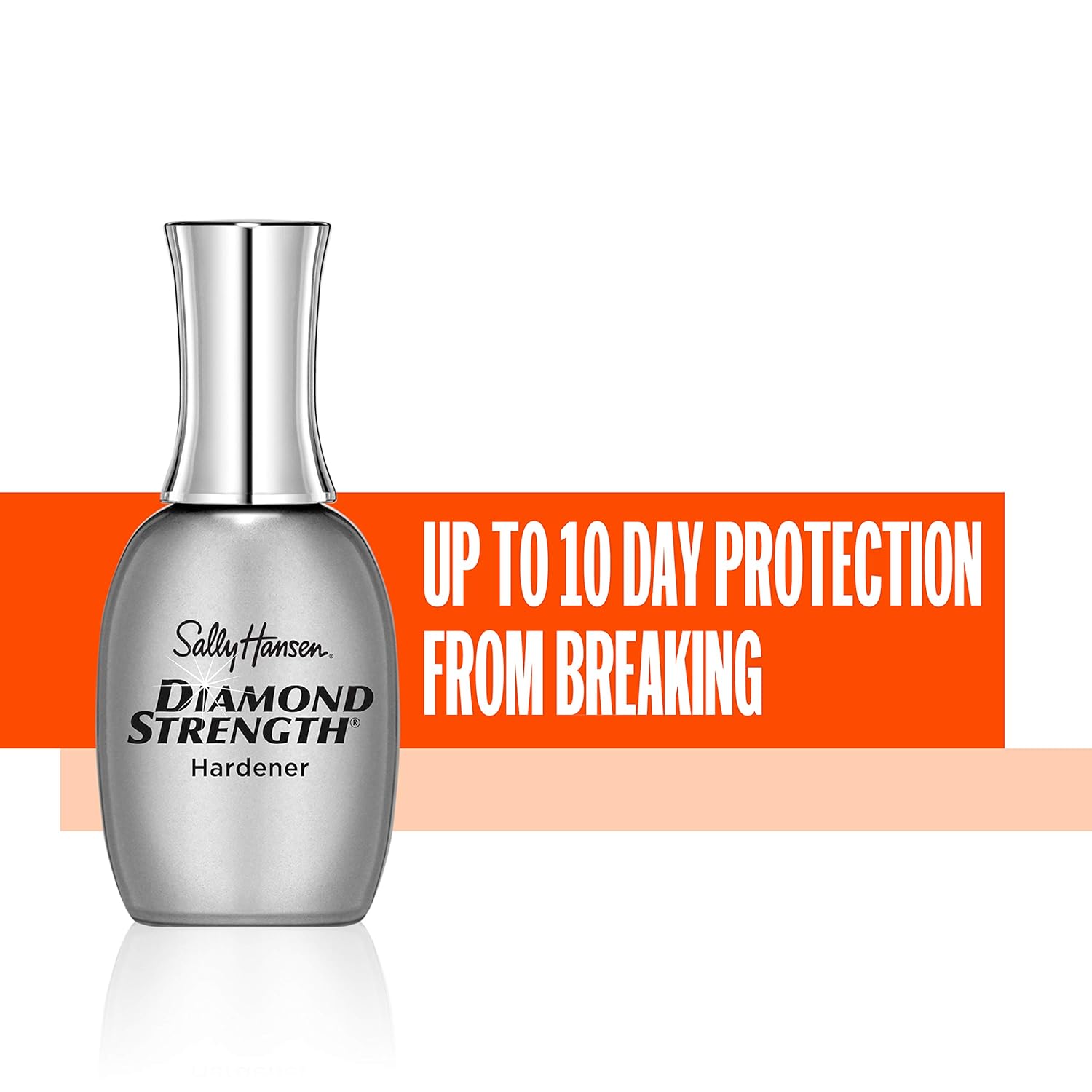 Sally Hansen Diamond Strength®, Nail Hardener, Nail Growth, Protective Layer, Clear Nail Polish-Velvo Beauty