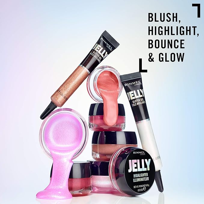 Rimmel London Jelly Gel Blush - 002 Cherry Popper Blush Women 0.19 oz-Velvo Beauty