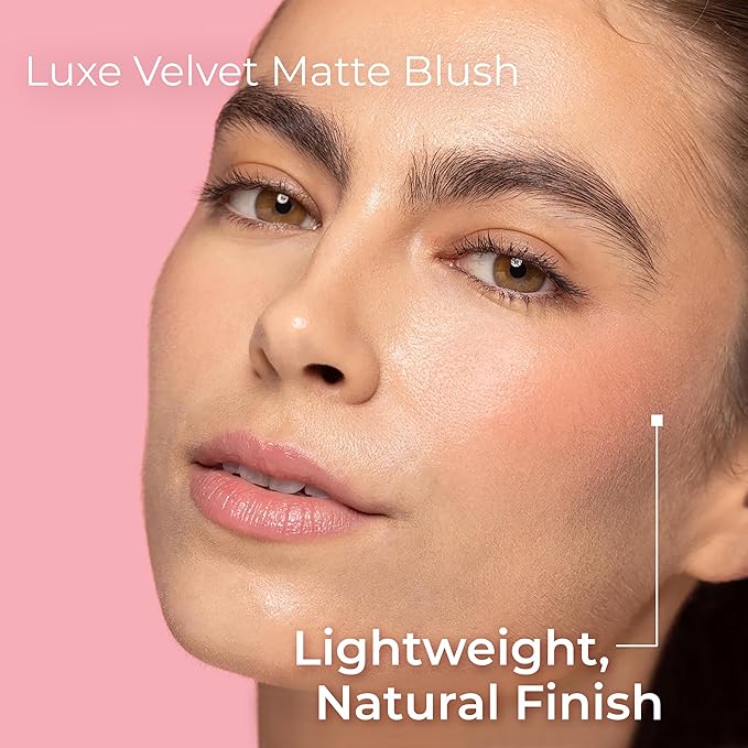 MCoBeauty Soft Matte Beauty Wand, Cosmopolitan Blush, Velvety Finish of Buildable Color, Vegan, Cruelty Free Cosmetics-Velvo Beauty