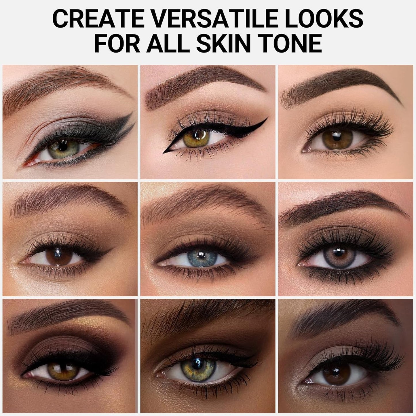 Erinde Mini Eyeshadow Palette - 6 Matte Nude Eye Shadows, Taupe & Brown Eye Shadows Powder for Eye, Contour, or Brows, Ultra-Blendable Cool-Tone Neutral, Long-lasting Travel Makeup Palette with Mirror-Velvo Beauty