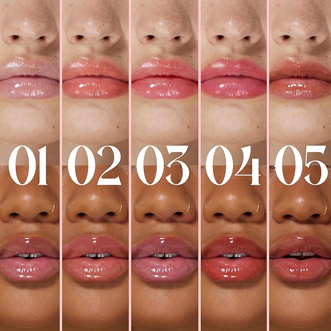 Lip Plumper Gloss Lip Job - Plumping Lip Gloss with Glossy Finish - Lip Pump Gloss with Hydrating & Smoothing Formula - 0.14 Fl Oz (Bloomgasm)-Velvo Beauty