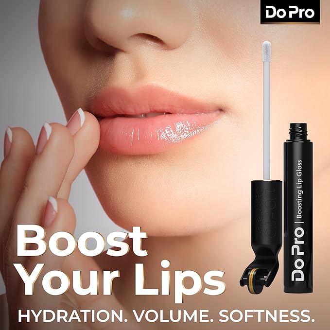 Intensive Lip Lift Stick Boost-In - Plumper Stick with Anti-Aging Stimulating Roller, Plumping Lip Stick with Hyaluronic Acid, Collagen, Vitamin C & E - Volumizing & Hydrating Lip Plumping Serum - 5ml-Velvo Beauty