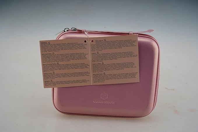 Color Nymph Makeup for Teens with Reusable Pink Handbag, All In One Girls Makeup Sets Makeup Kits for Girls Women with Eyeshadow Blushes Bronzer Highlighter Lipgloss-Velvo Beauty