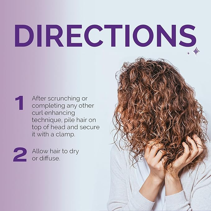 Curl Keeper Claw Clips for Thick & Thin Hair, Roller Jaw Clamps (12-Pack) - Wide Teeth Medium Hair Clips for Women Supports & Creates Volume - Hair Styling Accessories are Lightweight & Easy to Clean-Velvo Beauty